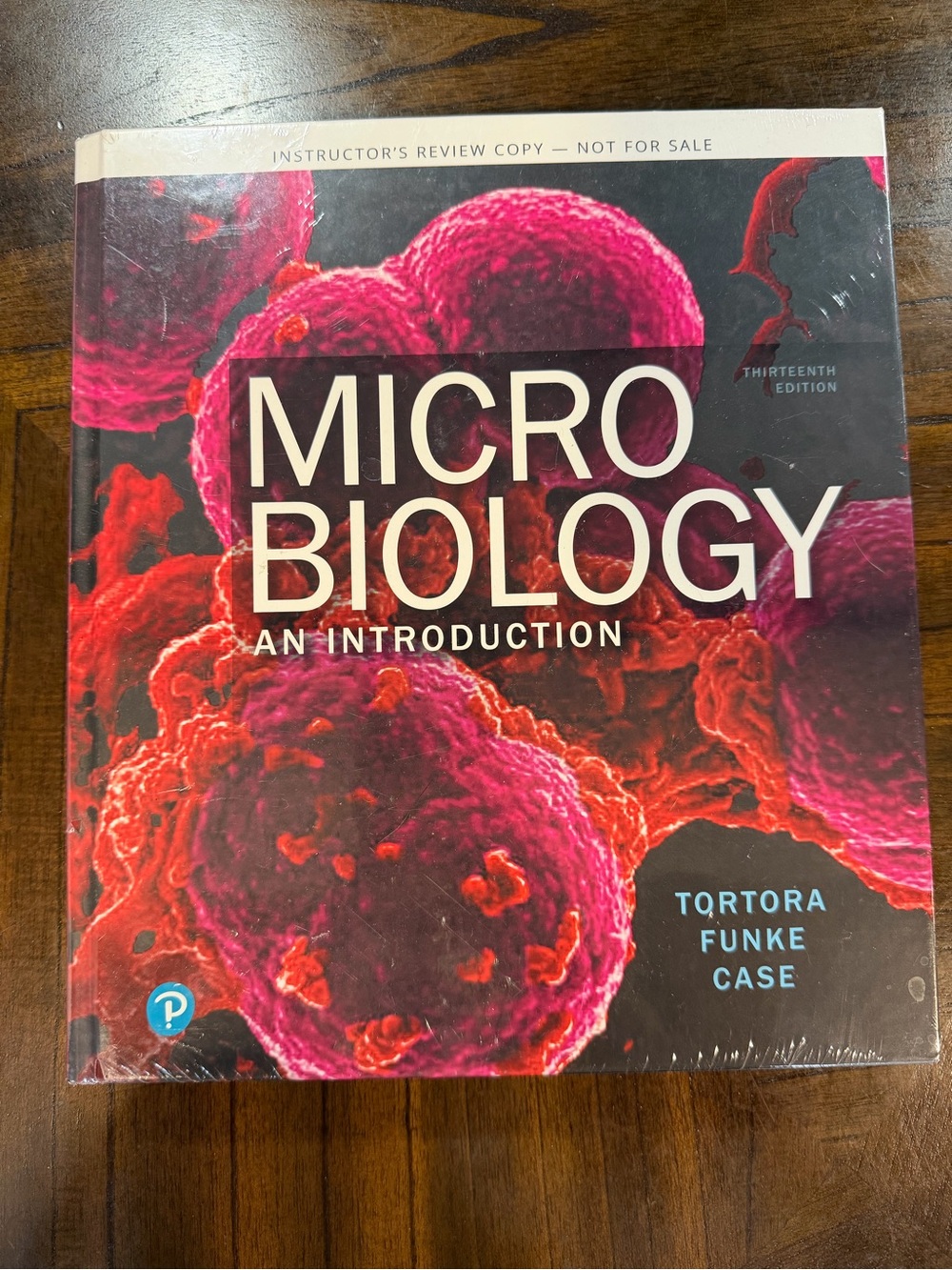 Pearson Microbiology: An Introduction 13th Ed Hardcover 2016 Tortora Funke Case